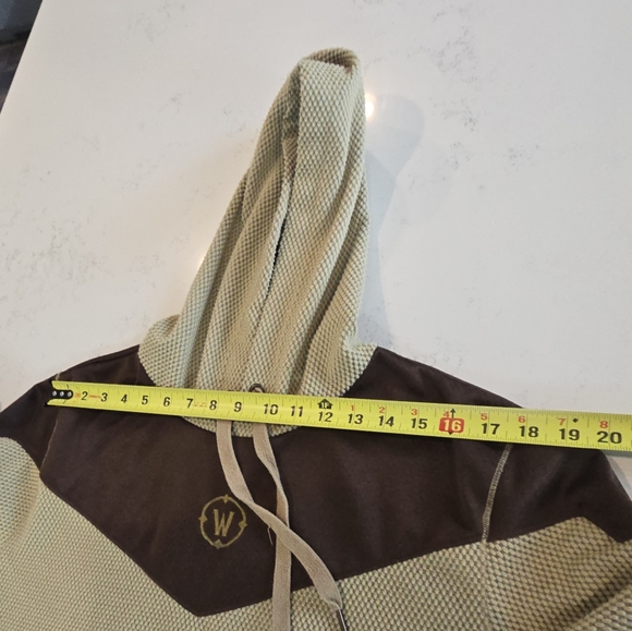 Blizzard World Of Warcraft Embroided Men's Zip Up Hoodie Jacket Medium - Picture 5 of 16